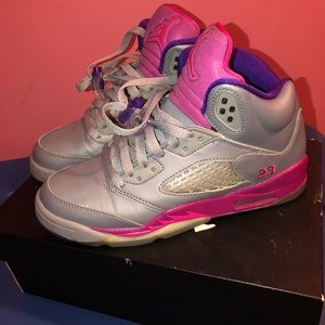 Girls Air Jordan 5 Retro.